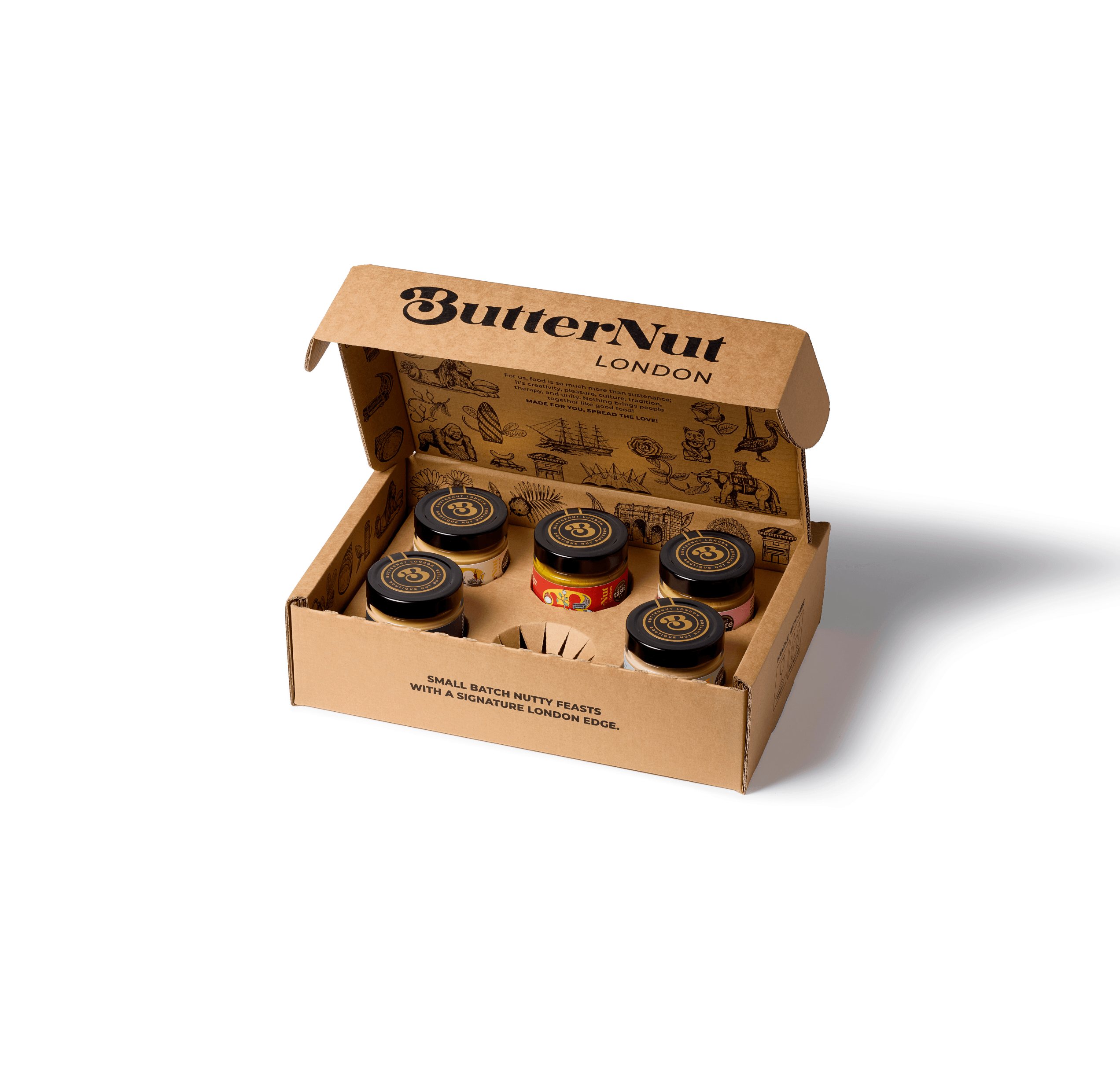 The Fabulous Five Nut Butter Gift Box