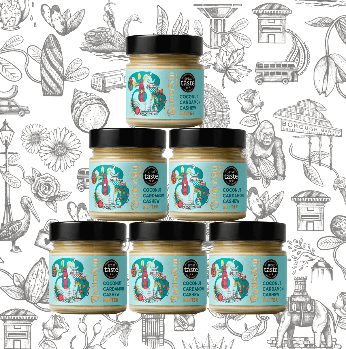 Coconut Cardamom Cashew Butter Bundle