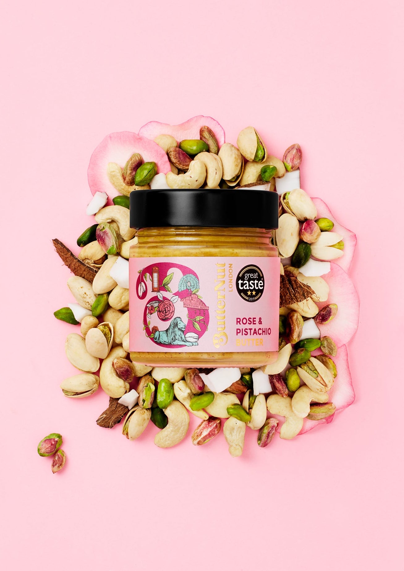 Rose & Pistachio Butter | ButterNut of London