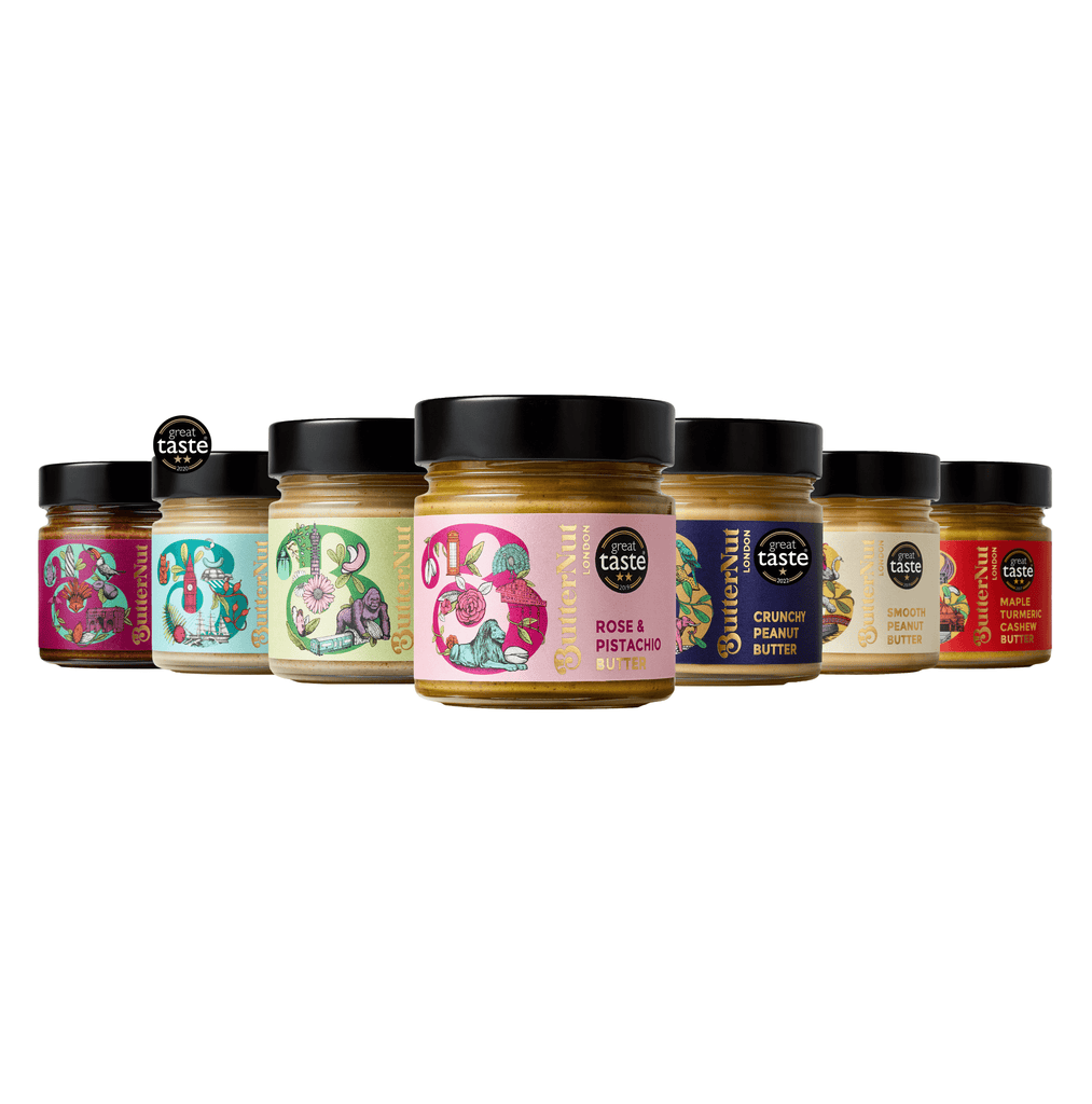 ButterNut of London's Full Range of Nut Butters