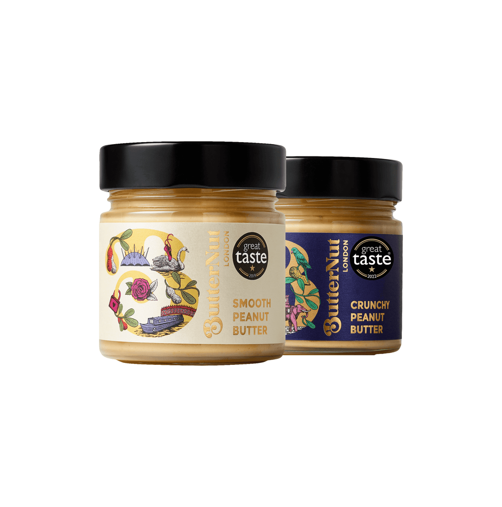 Peanut Butter Lovers Bundle | Crunchy and Smooth Peanut Butter | ButterNut of London